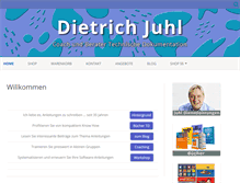 Tablet Screenshot of juhl.de